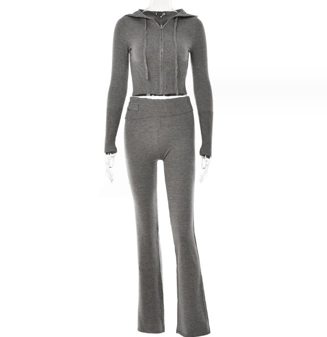 Hoodie Suit Women Set