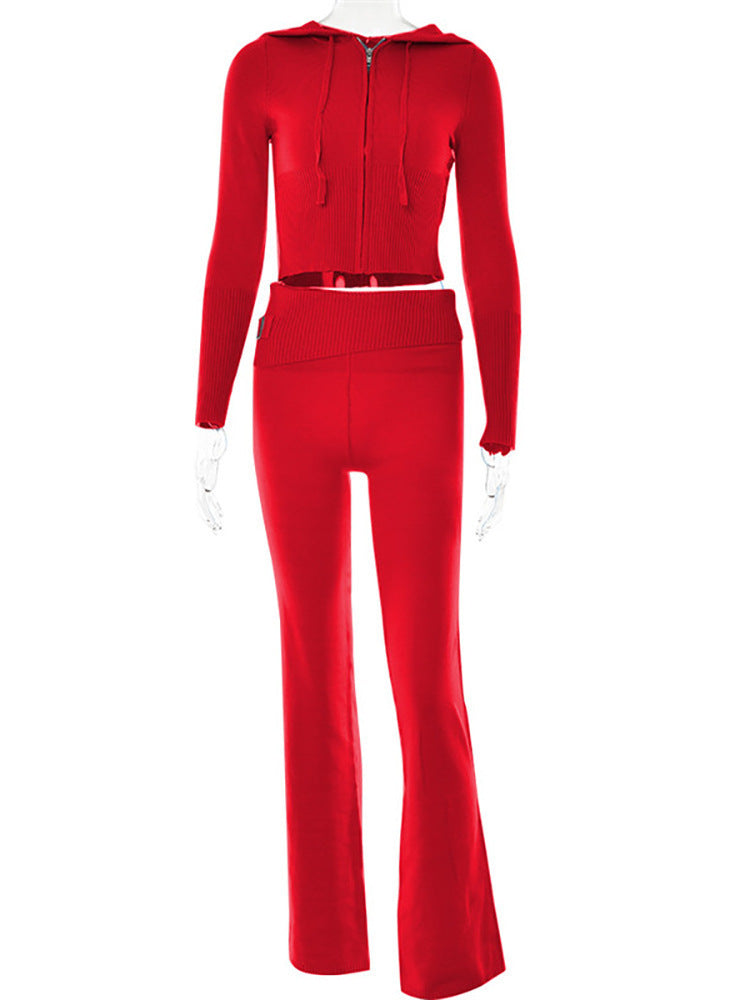 Hoodie Suit Women Set