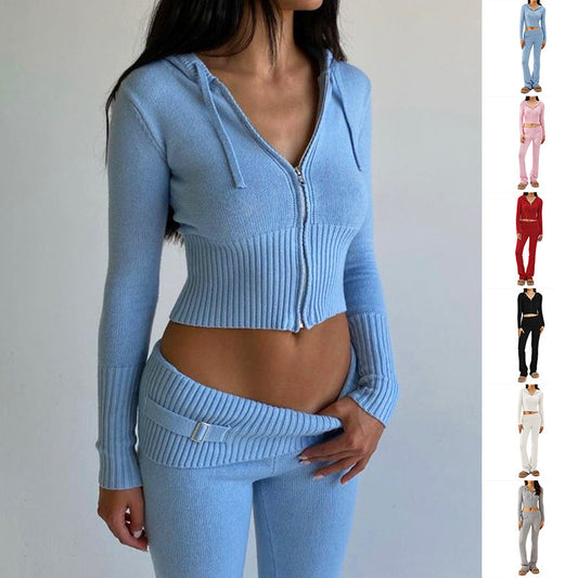 Hoodie Suit Women Set